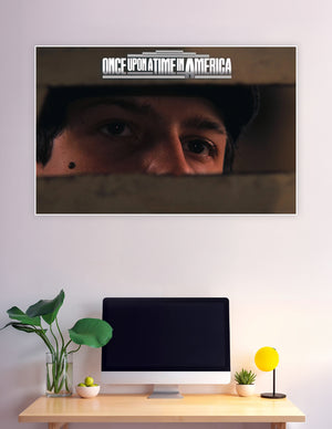 Once Upon a Time in America close-up eyes movie poster