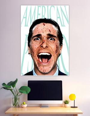 American Psycho cult classic movie poster Patrick Bateman