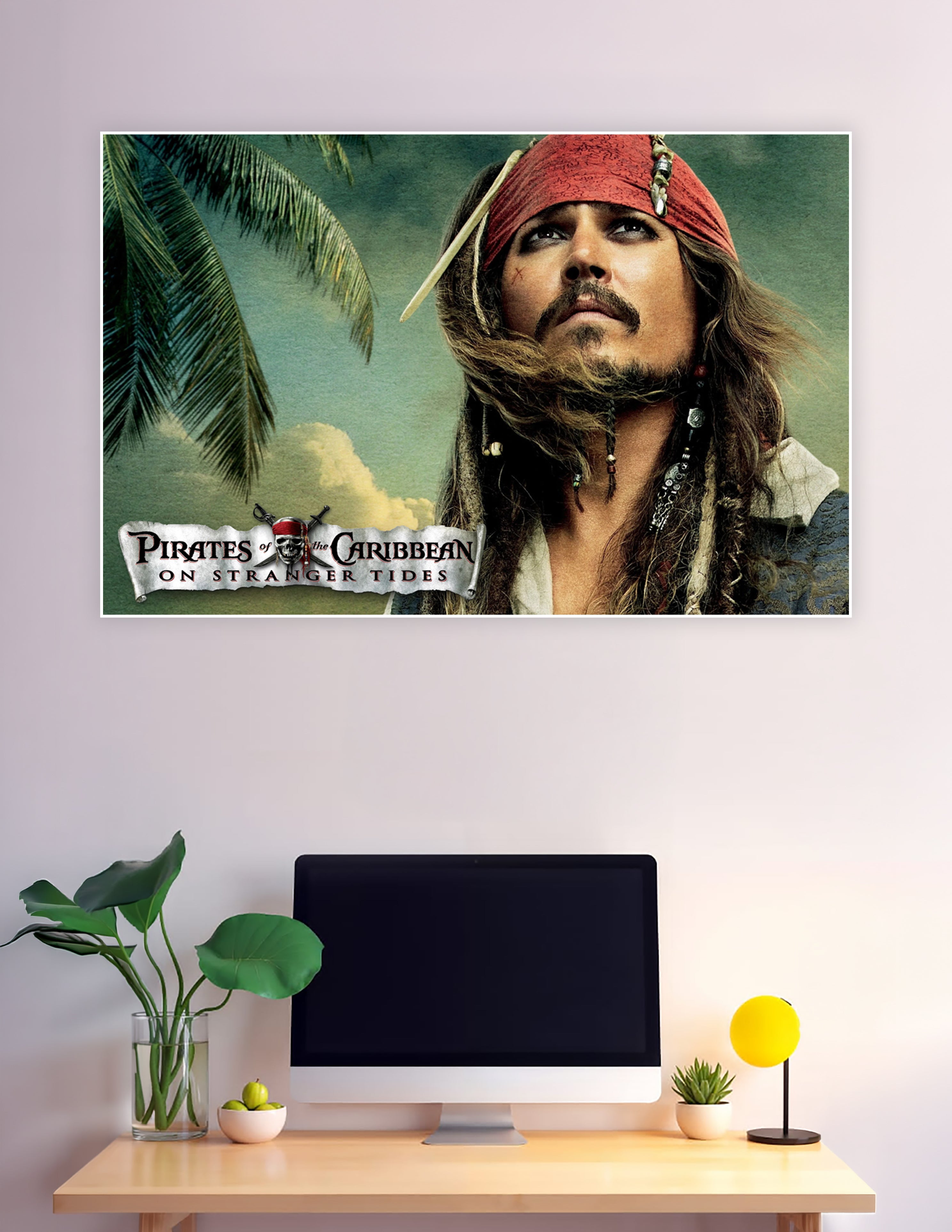 Captain Jack Sparrow Pirates of the Caribbean On Stranger Tides poster