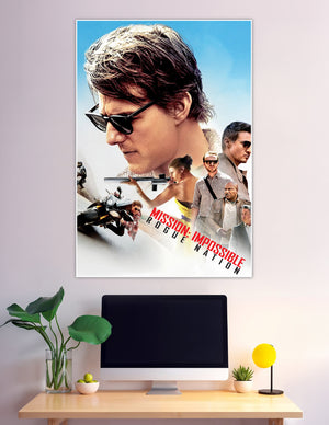 Mission Impossible Rogue Nation official movie poster collage