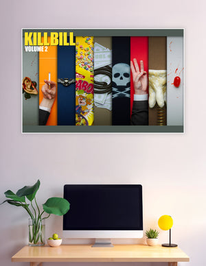 Kill Bill Volume 2 multi-panel collage movie poster art