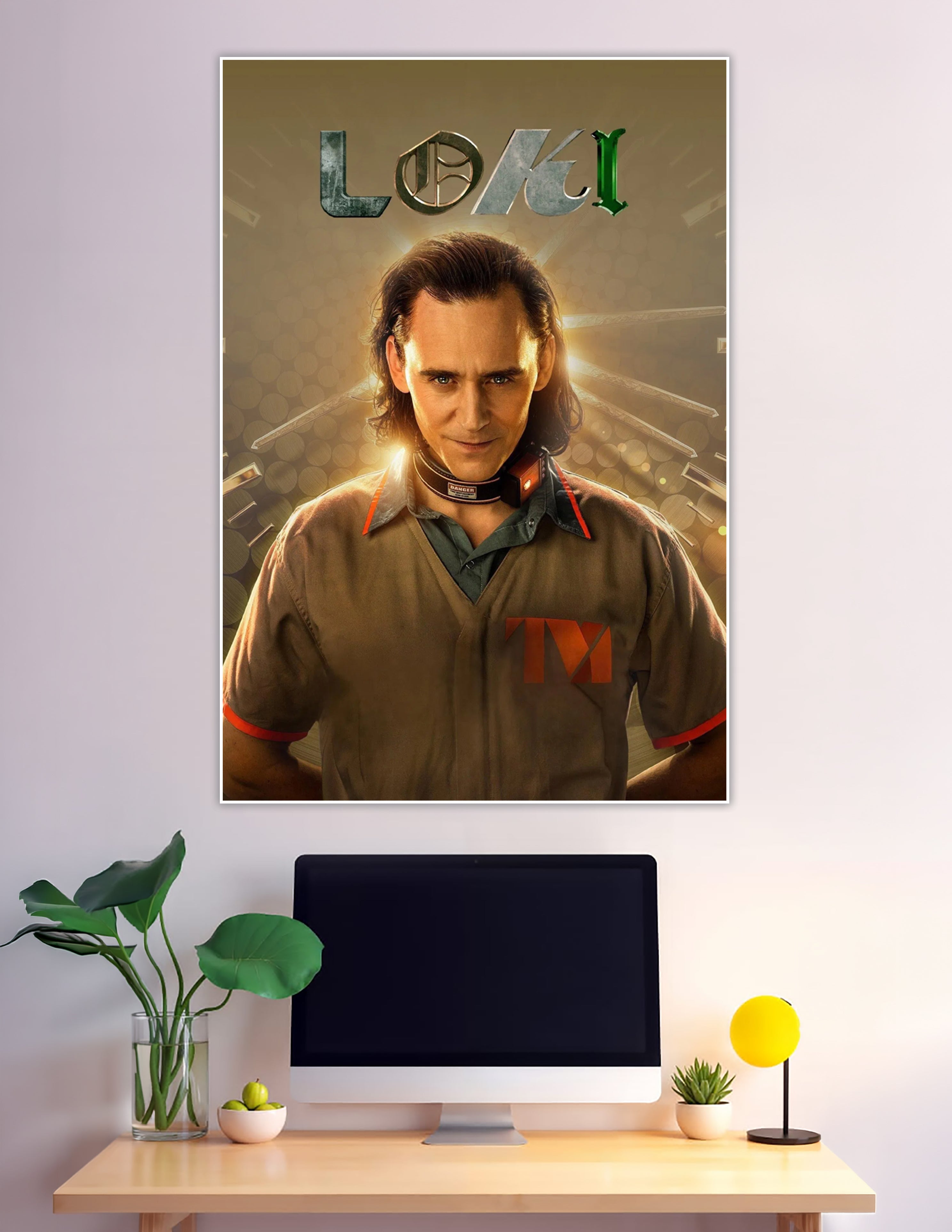 Loki Marvel series poster Tom Hiddleston TVA uniform