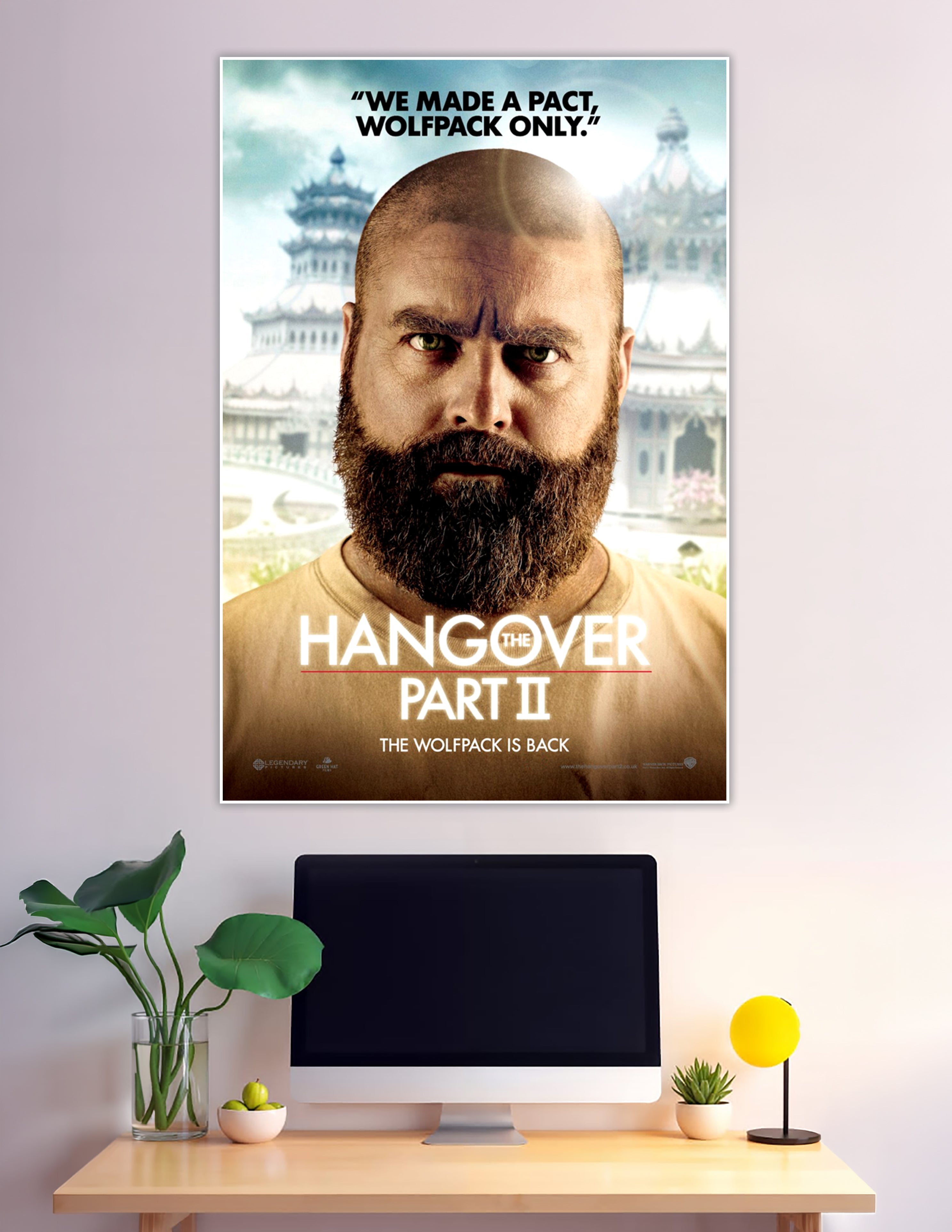 The Hangover Part II official movie poster Wolfpack Bangkok