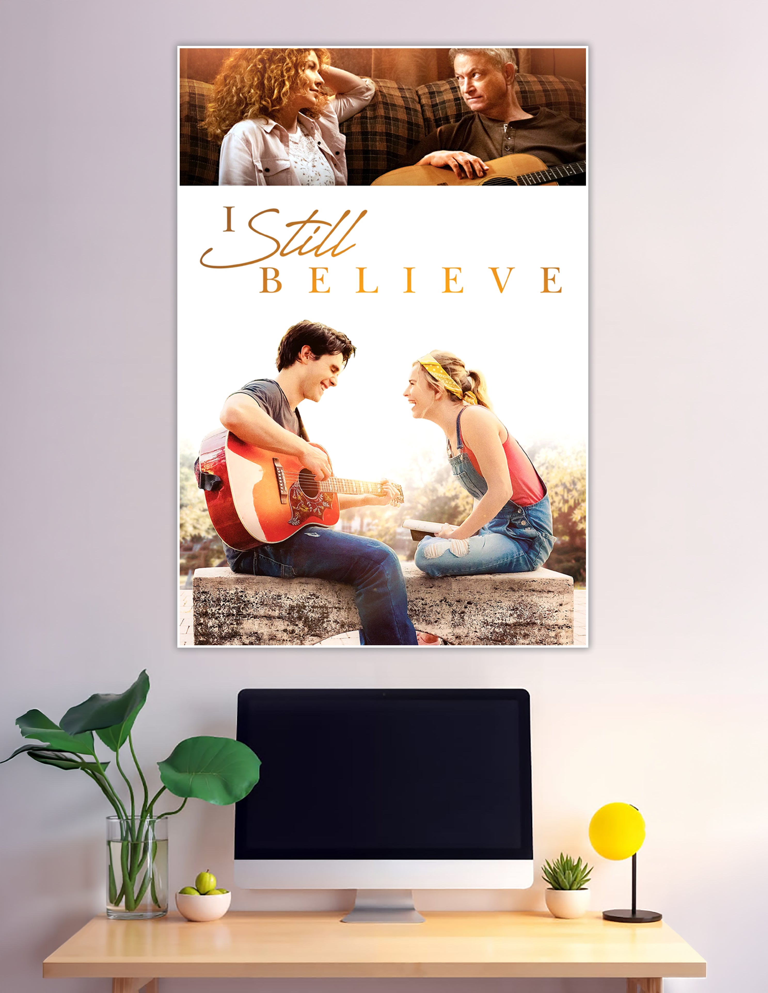 I Still Believe official romantic Christian movie poster print