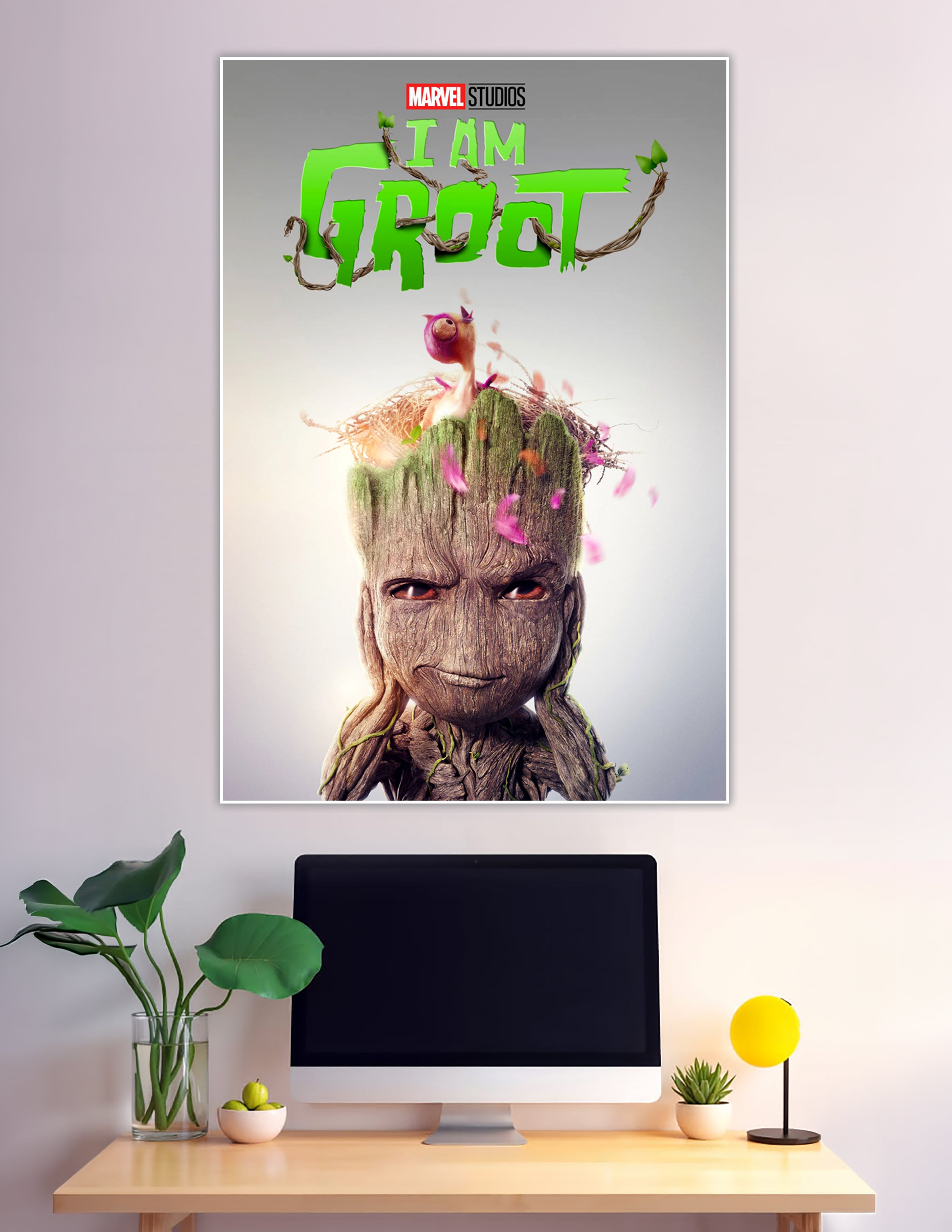 Marvel Studios I Am Groot Baby Groot official poster