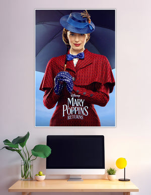 Mary Poppins Returns Disney official movie poster Emily Blunt