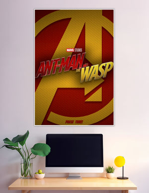 Ant-Man and The Wasp Marvel Studios Phase Three movie poster