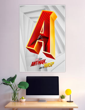 Ant-Man and The Wasp Marvel Studios official movie poster
