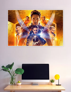 Ant-Man and the Wasp Marvel MCU golden honeycomb movie poster