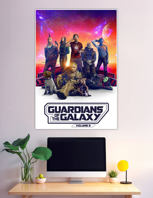 Guardians of the Galaxy Vol. 3 official Marvel movie poster