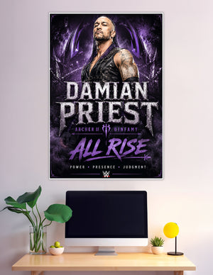 Damian Priest WWE All Rise Archer of Infamy poster