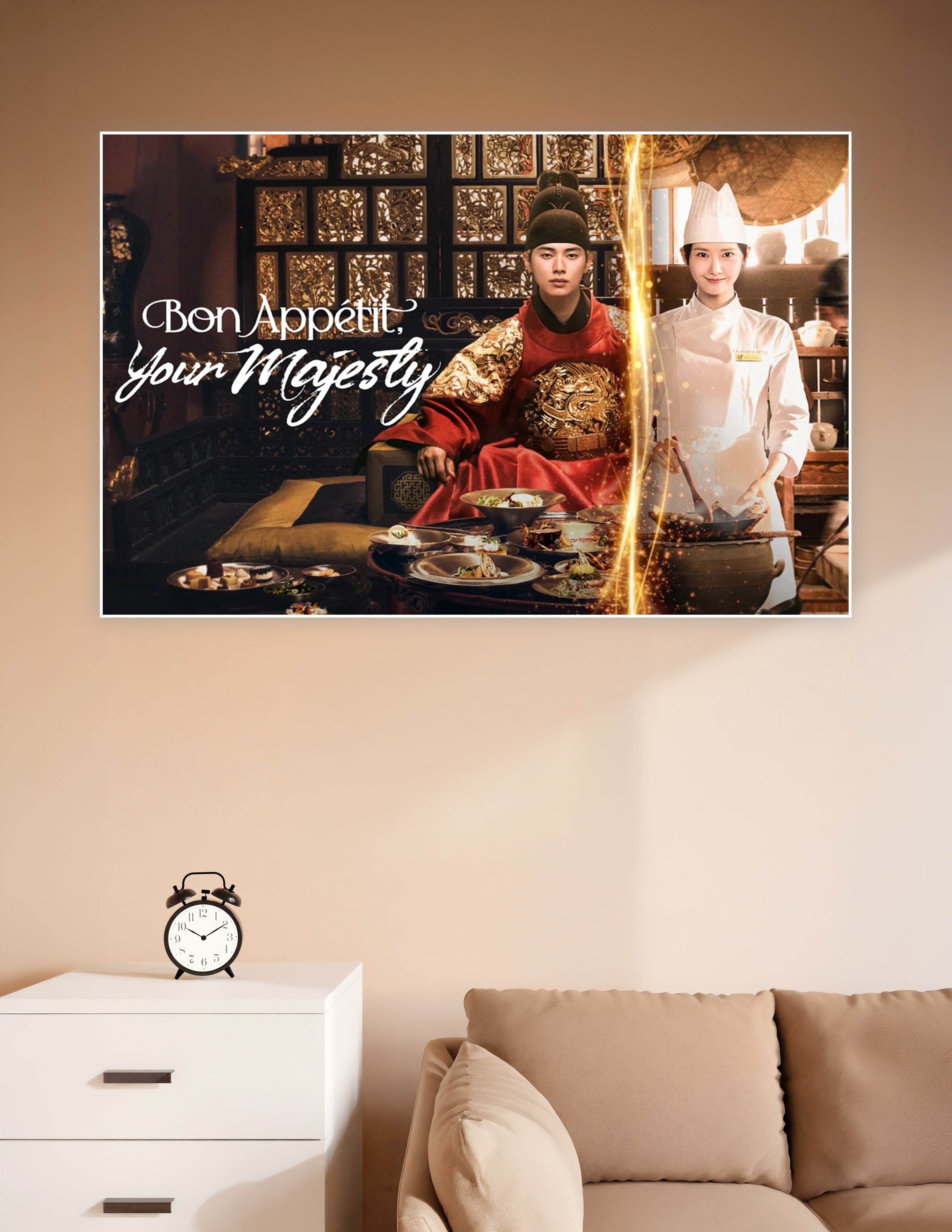 Bon Appétit Your Majesty Korean drama king and chef poster