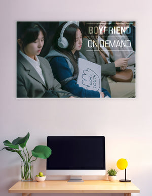 Boyfriend On Demand Korean drama subway scene poster