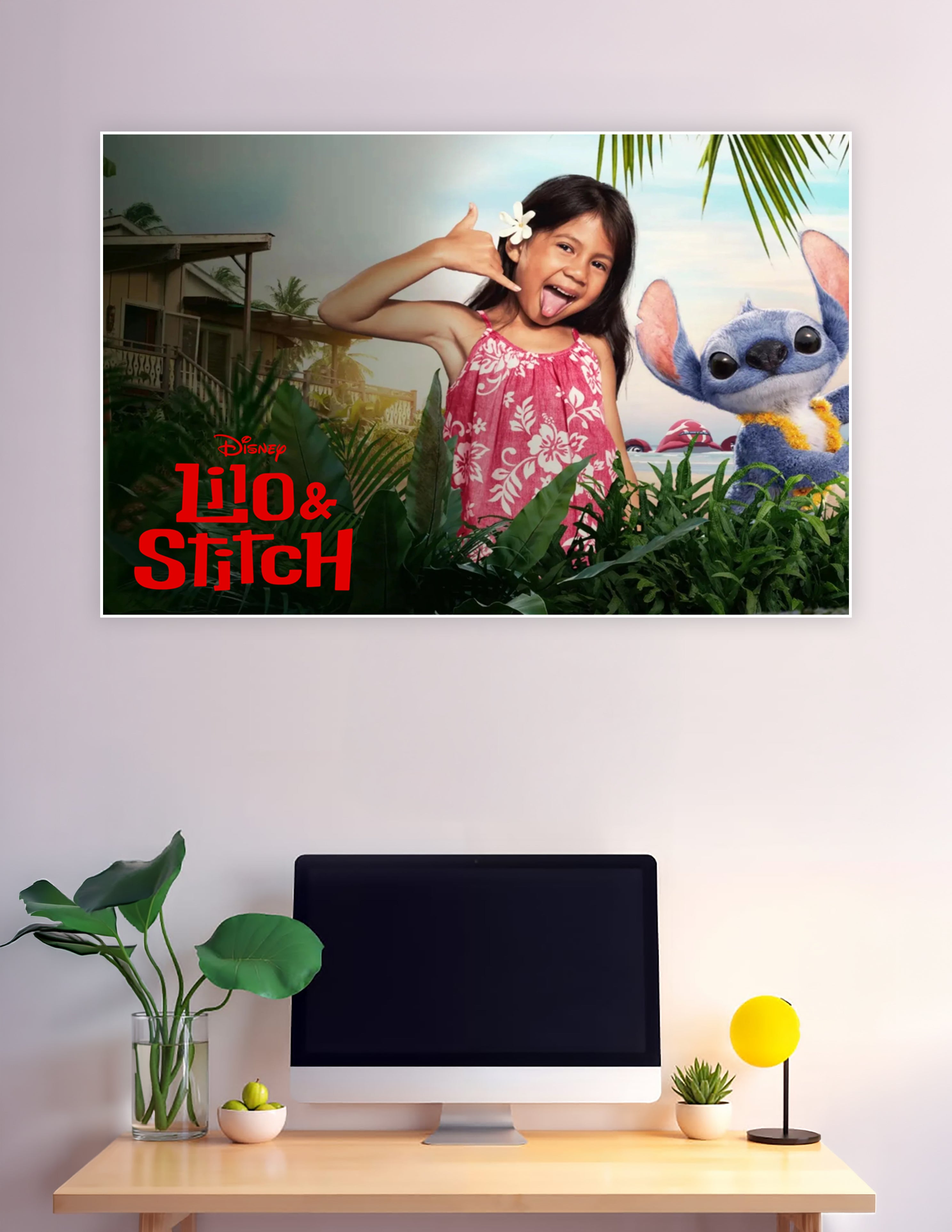 Disney Lilo and Stitch live action movie poster Hawaii