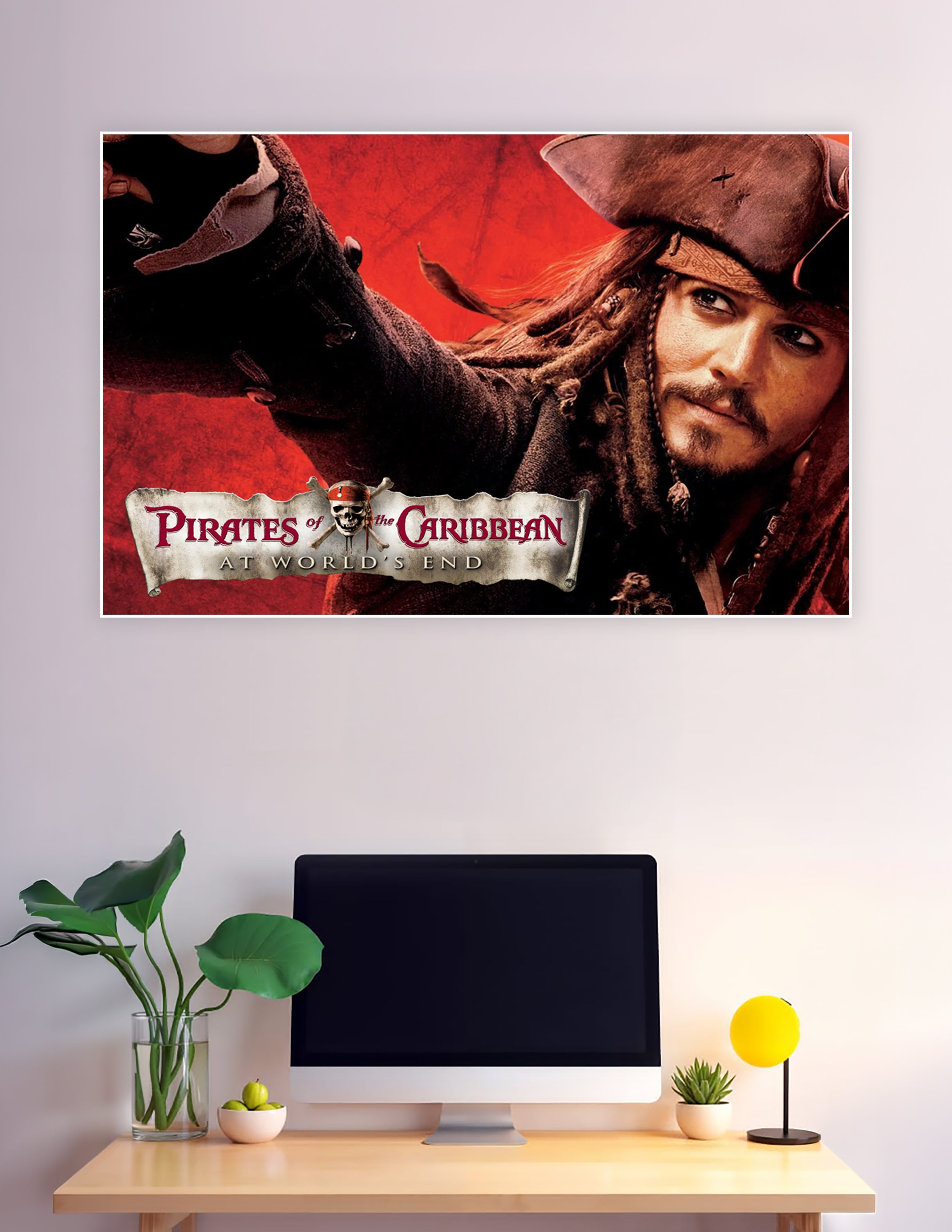 Pirates of the Caribbean At World's End Captain Jack Sparrow poster