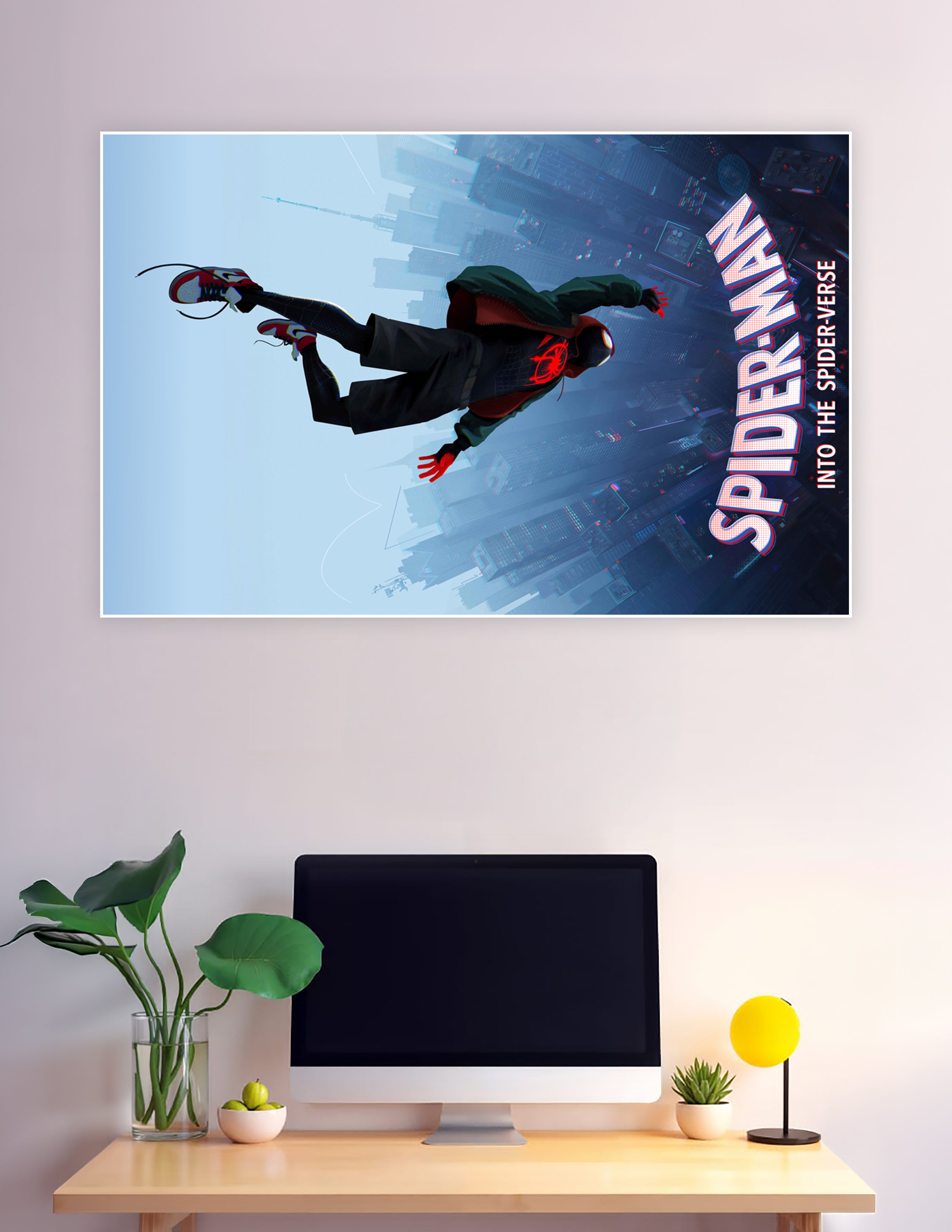 Miles Morales Spider-Man Into the Spider-Verse movie poster