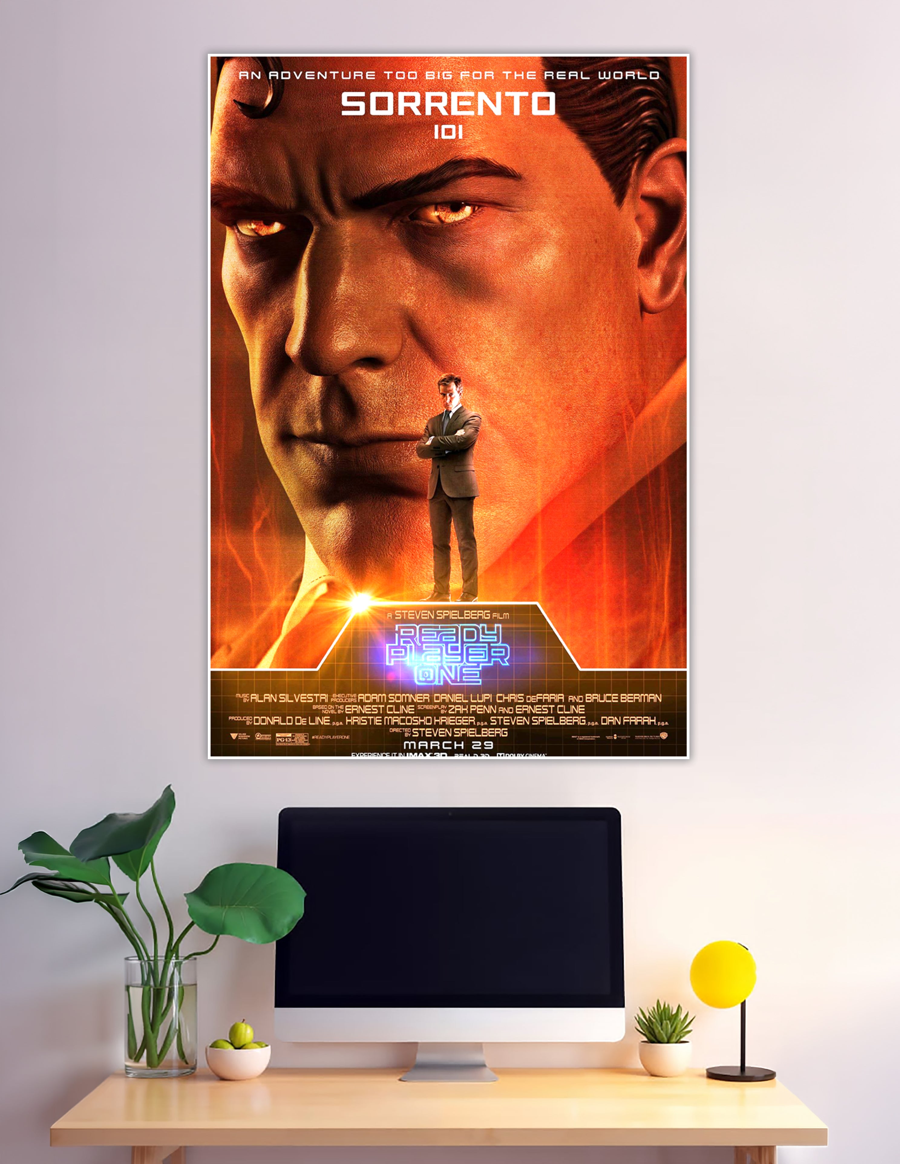 Sorrento IOI villain Ready Player One movie poster