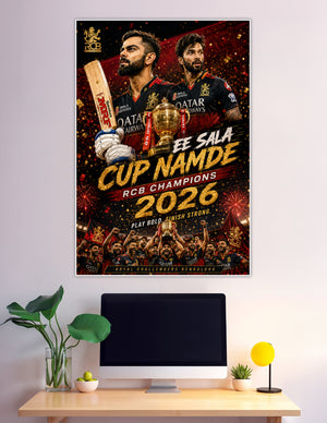 RCB IPL 2026 Champions Ee Sala Cup Namde poster