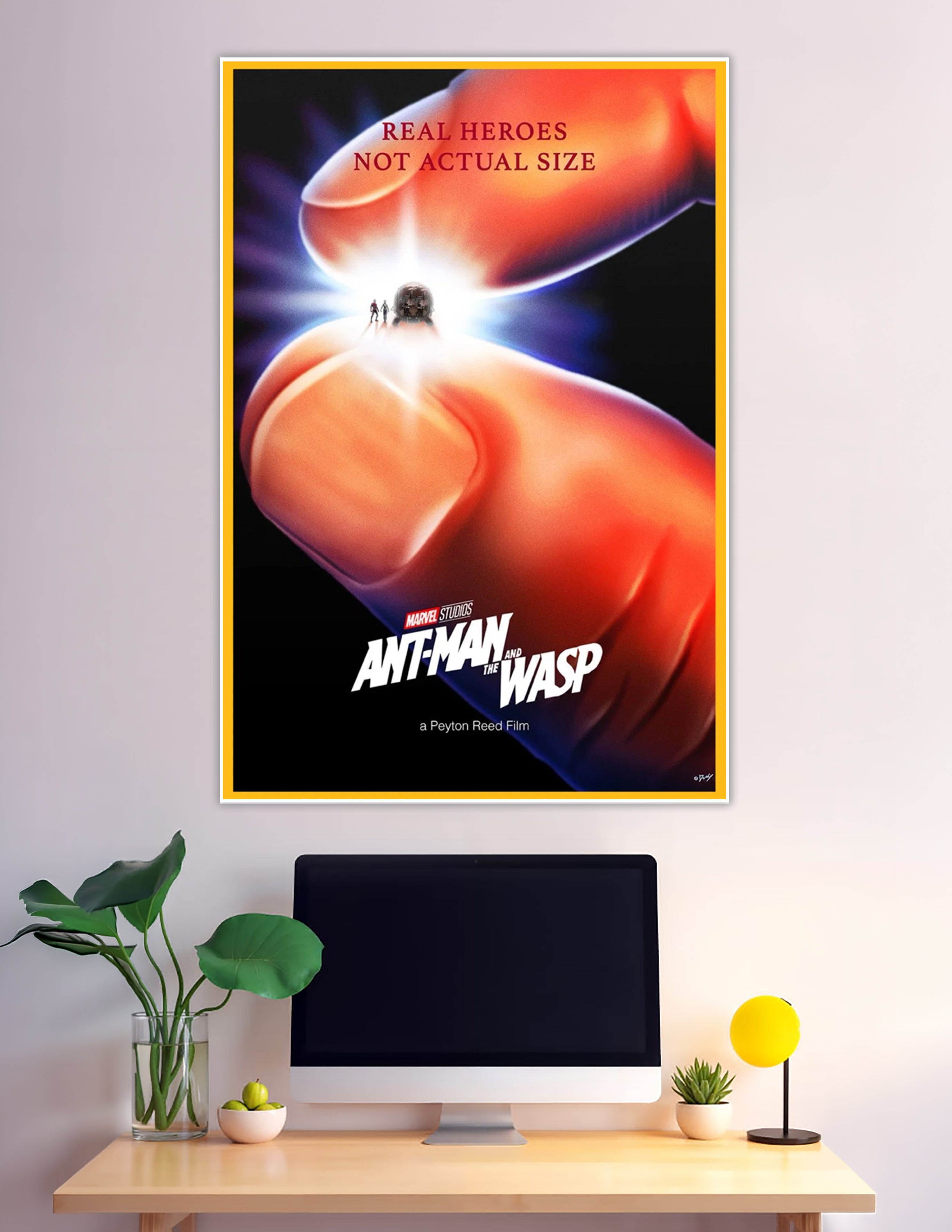 Ant-Man and The Wasp Marvel Studios official movie poster