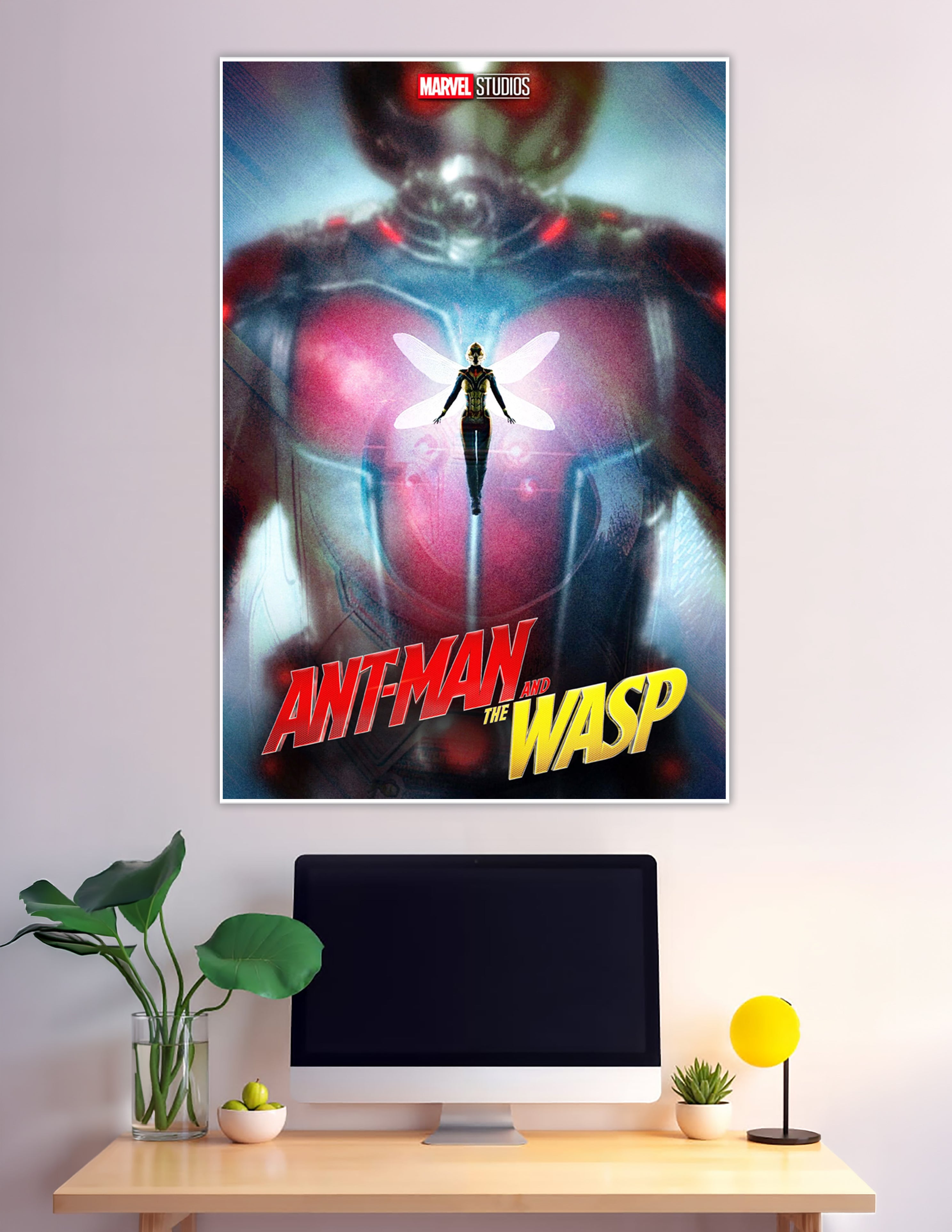 Ant-Man and The Wasp Marvel Studios official movie poster