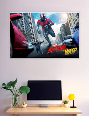 Ant-Man and The Wasp Marvel Studios action movie poster