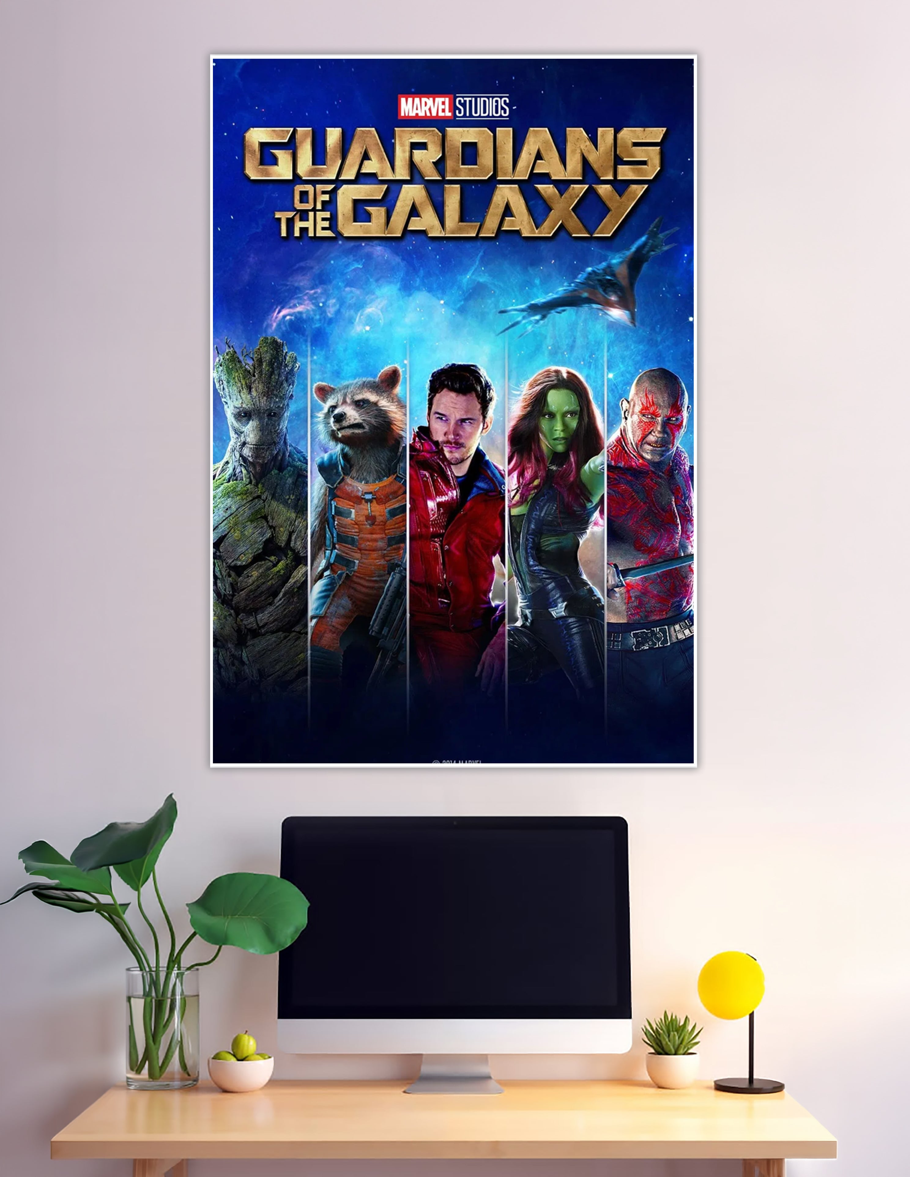 Guardians of the Galaxy Marvel Studios official movie poster