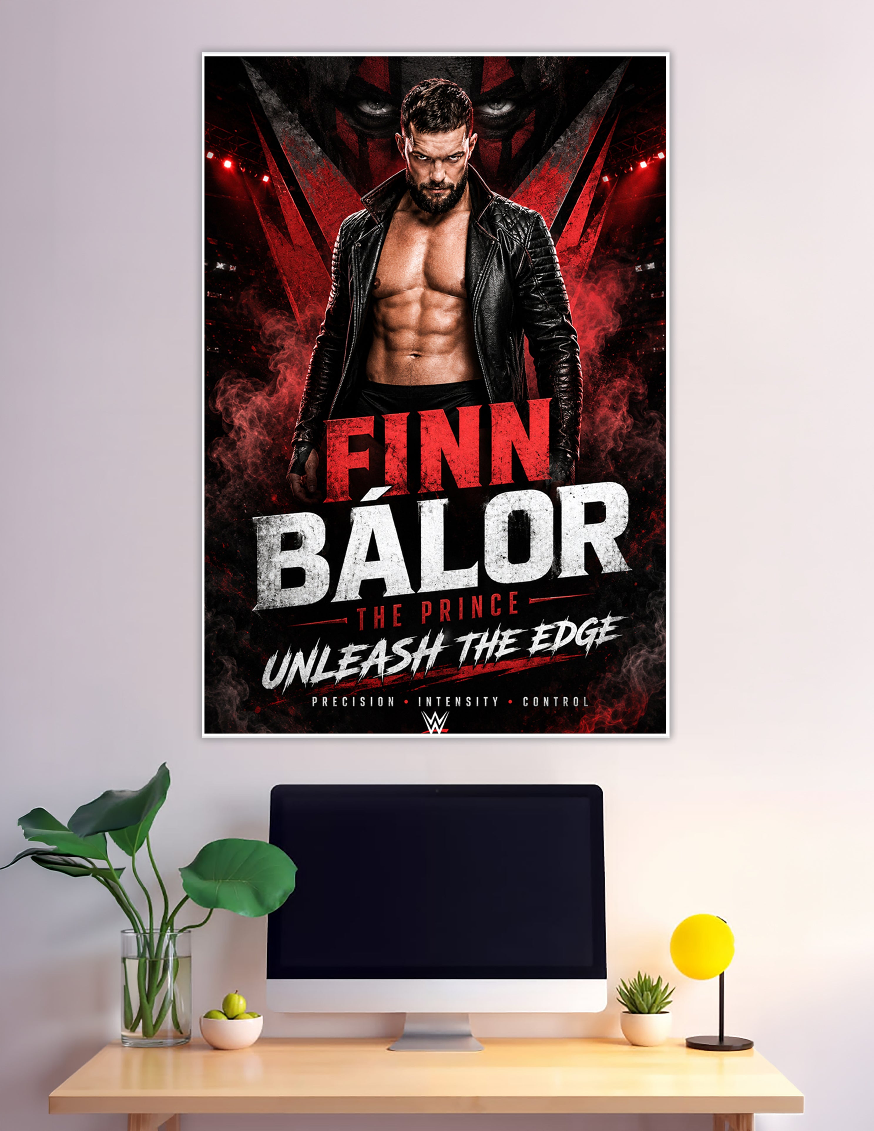 Finn Bálor WWE The Prince Unleash The Edge poster