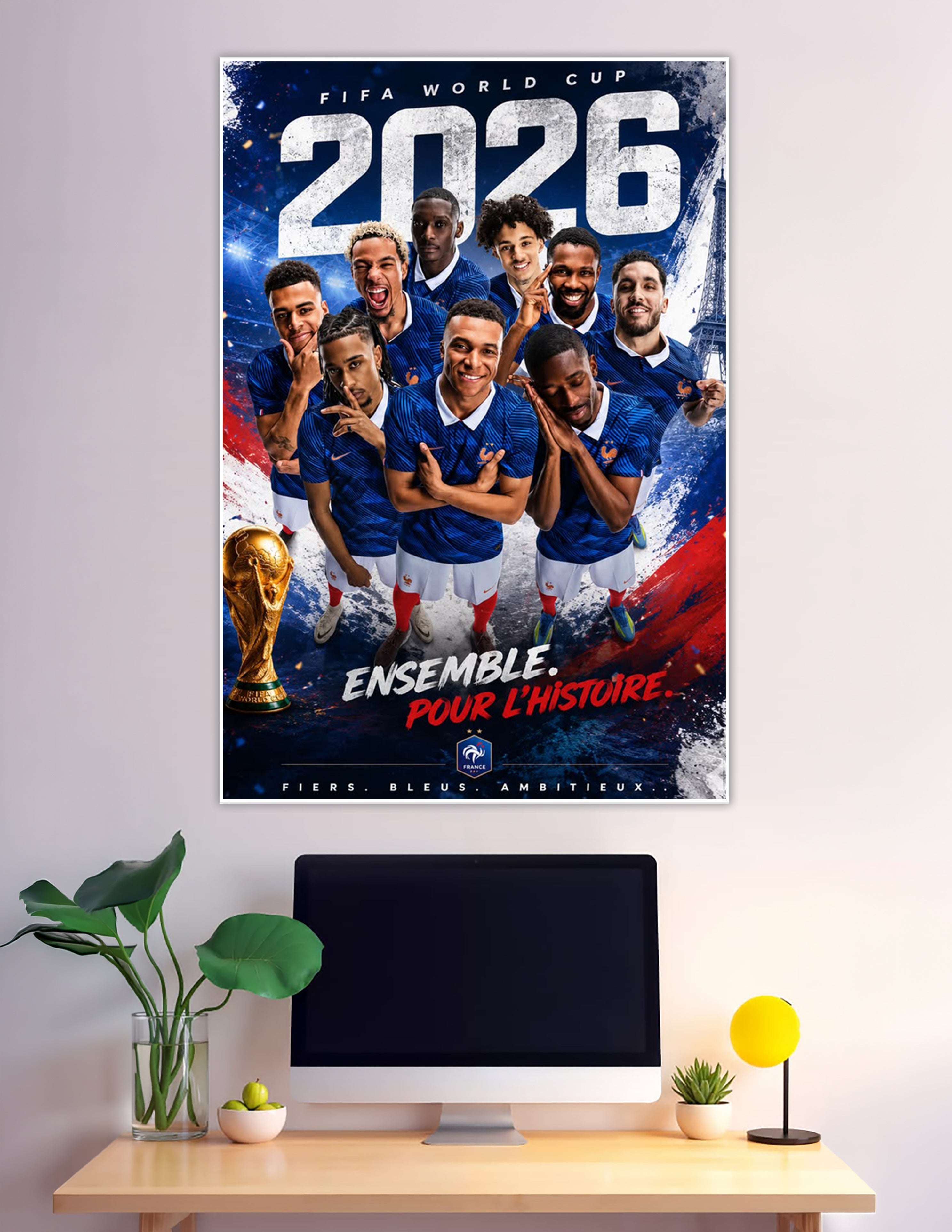 France national team FIFA World Cup 2026 poster